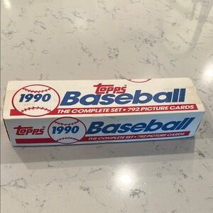Topps 1990 Baseball cards